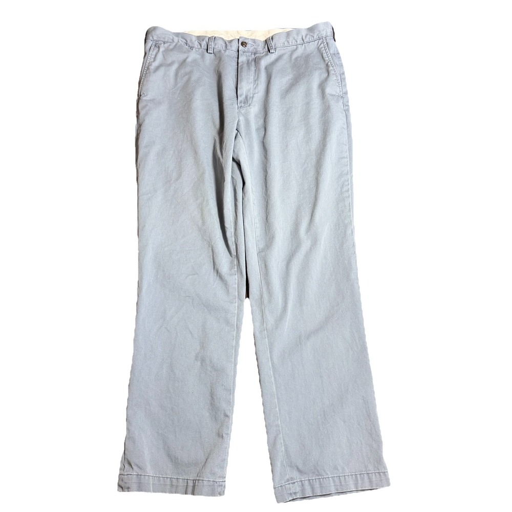 Polo Ralph Lauren Mens Classic Fit Chino Pants Light Blue Gray‎ 38x32 Cotton
